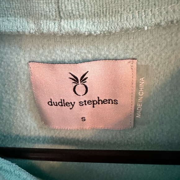 Ice blue vello fleece pullover- size s - Picture 3 of 4